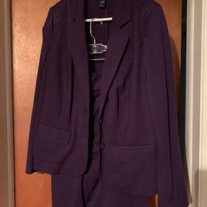 Lane Bryant skirt suit set